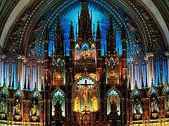 Notre Dame Basilica, Montreal,  Canada
